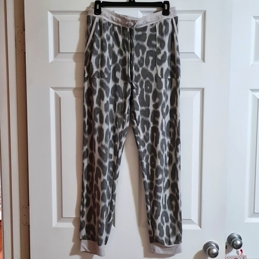 Ladies soft joggers size large